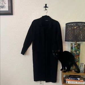 Sophisticated Black Women's Blazer Coat
